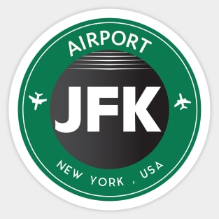 New York JFK Sticker